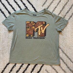 MTV Floral T-Shirt